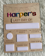 Back to School Sign Design #2
