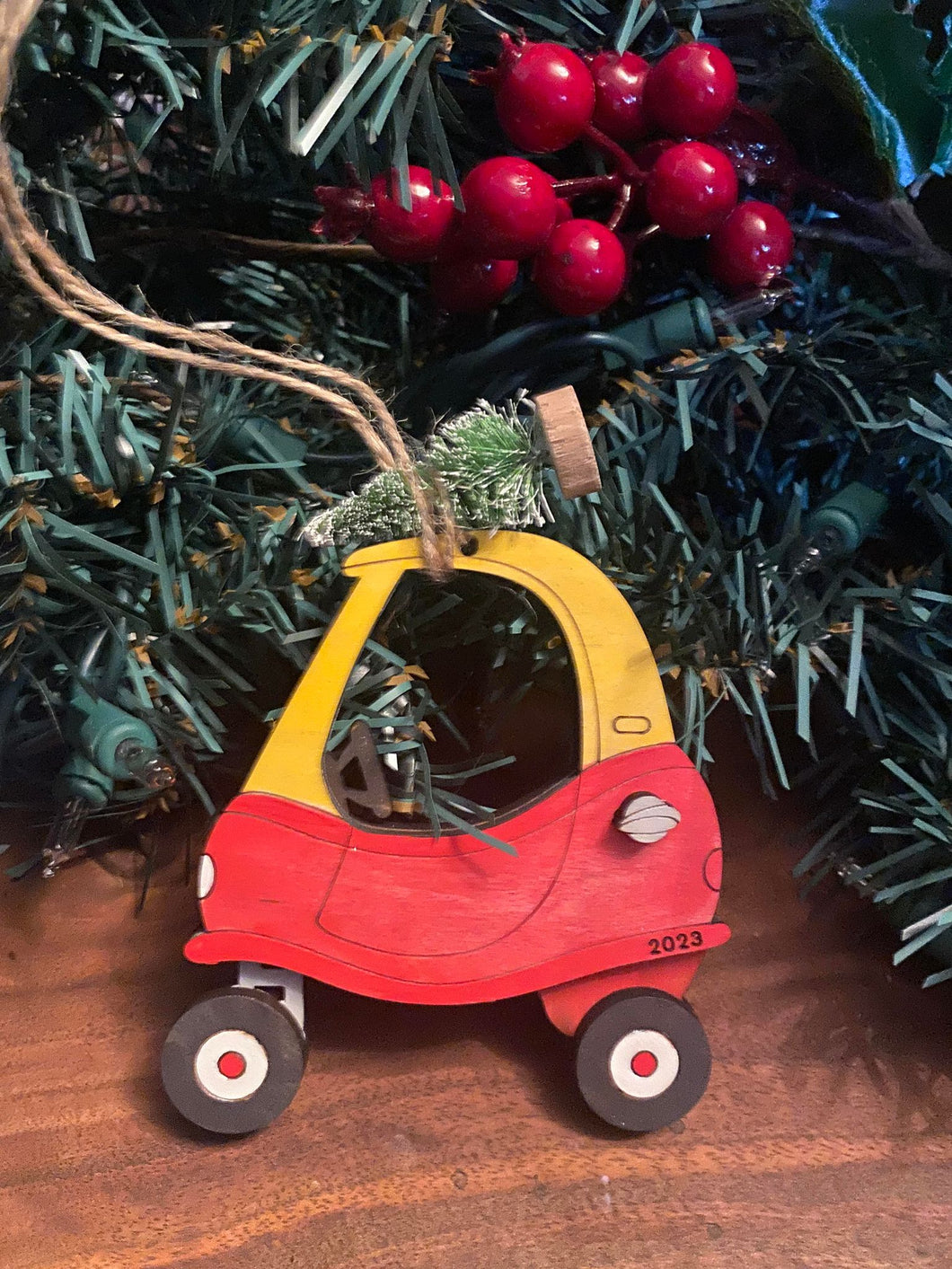 Baby's First Christmas Tikes Car