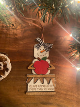 Load image into Gallery viewer, Teacher Smore Ornaments