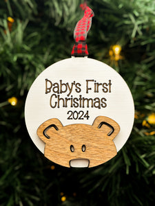 Babys First Christmas (Bear) ornament