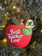 Best Teacher Ever ornament