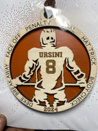 Personalized Sports Ornaments