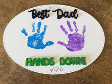 Load image into Gallery viewer, Father&#39;s day Hand print
