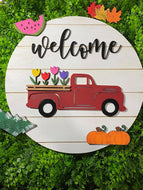 Welcome truck interchangeable