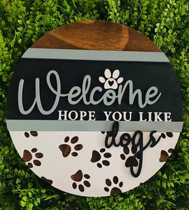 Welcome hope you like dogs