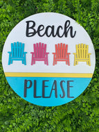 Beach please