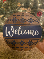 Blue Welcome