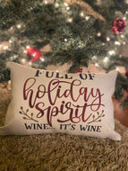 Full of Holiday Spirit