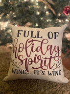 FULL OF HOLIDAY SPIRIT