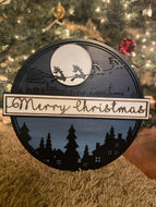 Merry Christmas Round